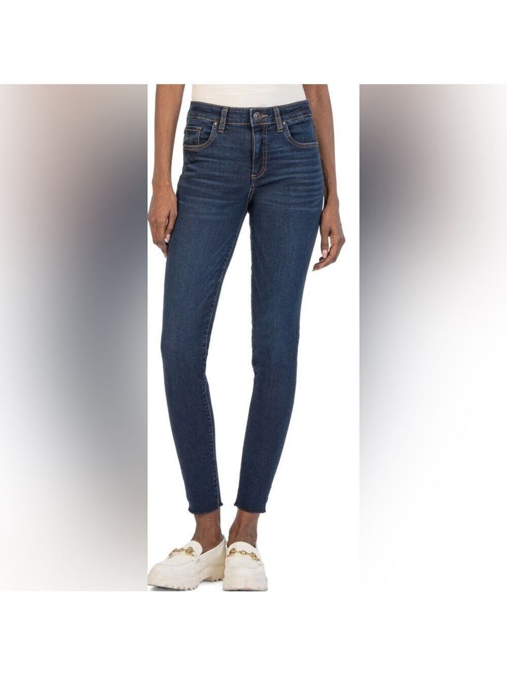 - Kut from the Kloth Donna High Rise ankle Skinny Size 4